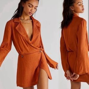 Simone Mini Dress in Cinnaberry